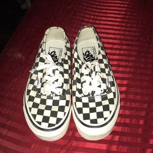 Checkered vans ultra Cush 44 Anaheim factory